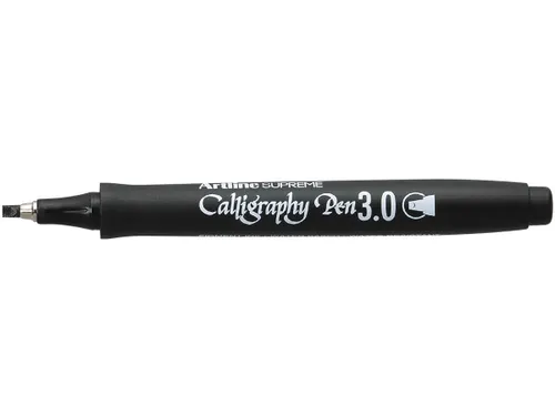 marker Supreme Calligraphy Pen, 3,0 mm, zwart