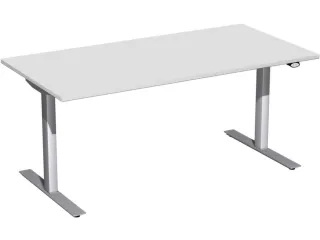 Elektrisch in hgte vst. zit-sta-bureau lichtgrijs 650-1250x1600x800mm - 3