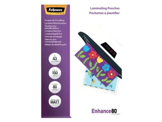 Lamineerhoes Fellowes A3 Mat 80 Micron - 2