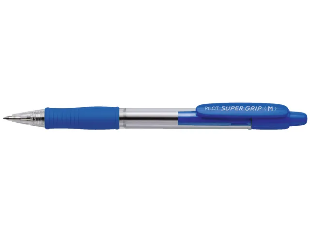 Balpen Pilot Super Grip Medium Blauw
