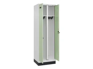 locker voor scheiding van kleding,HxBxD 1950x600x500mm,2vak - 1