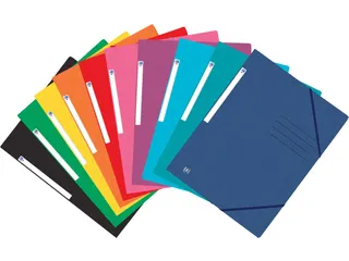 Top File+ elastomap, voor ft A4, assorti kleuren - 1