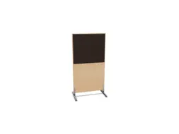scheidingswand,HxB 1545x800mm,NE-esdoorn,BN2036-bruin