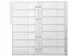 Telefoonalbum Kangaro 215x130mm A-Z 4-rings zwart