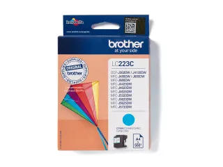 Inkcartridge Brother LC-223C blauw - 4