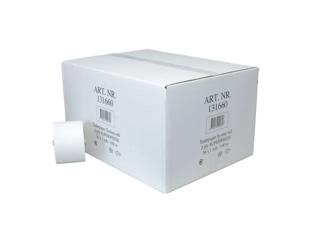 Toiletpapier doprol 2-laags 100 meter Doos a 36 Rol