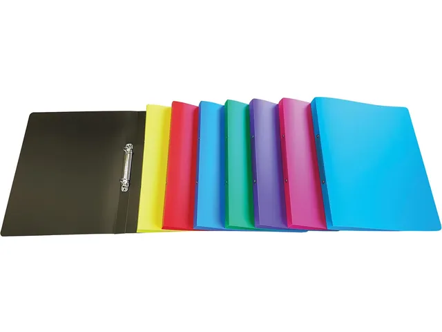 ringmap voor A4 PP 2 ringen van 16 mm assorti