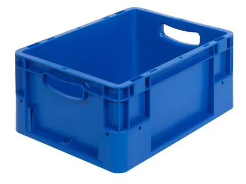 Stapelkrat Pp Hxlxb 180X400X300Mm 15L Blauw