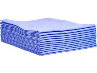 Universele poetsdoek Blauw 150 stuks - 1