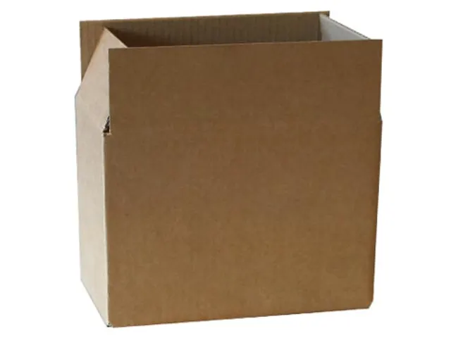 Verzenddoos enkele golf 3 mm bruin 230 x 130 x 160 mm