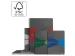 Cahier Leitz Office A4 ligné couverture PP gris/bleu