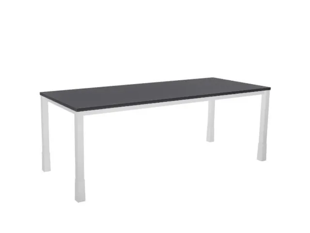 In hoogte verstelbaar bureau,HxBxD 720-840x2000x800mm,CC-zwart