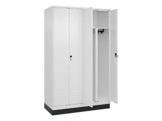 PBM-locker,HxBxD 1950x1200x500mm,4vak,vak B 300mm,draaigrendel - 2