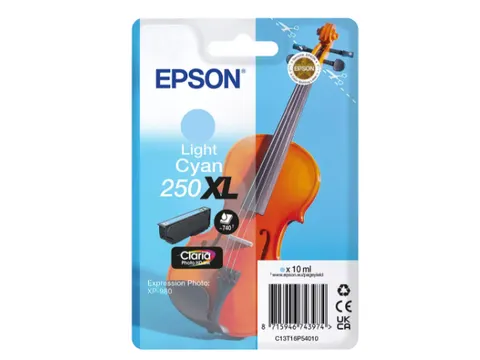 C13T16P54010 Epson 250XL XP Claria Photo HD-inkt lichtcyaan 740 pag.