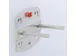 Double Support Pour Outils Droit Longueur 100Mm Coloris Alu