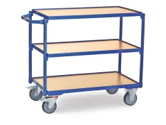 Lichte Tafelwagens 2950 300kg 3 Etages 850x500mm Houten Plaat