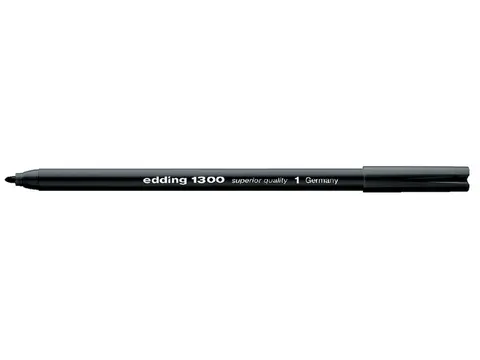 Fineliner Edding 1300 Zwart 2.0mm