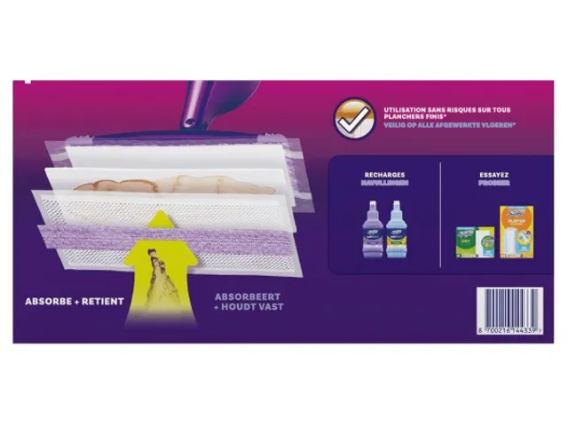 Swiffer WetJet Navuldoekjes Pak met 12 Stuks