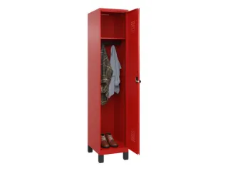 locker,HxBxD 1950x400x500mm,1vak,vak B 400mm,draaigrendel,voeten - 1