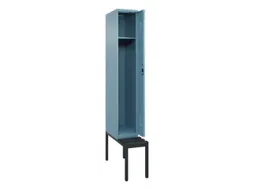 locker met bank,HxBxD 2120x300x815mm,1vak,vak B 300mm,cilinderslot