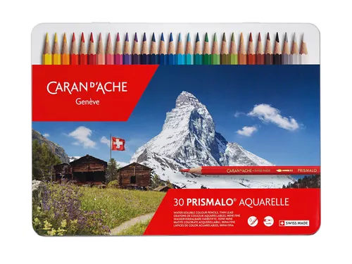 Kleurpotloden Caran d'Ache Prismalo 30 stuks assorti