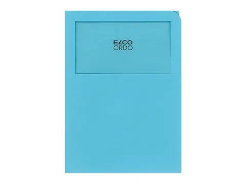 Map Elco Ordo Classico mvenst.A4 - 120gr - blauw - verp.100320X245mm