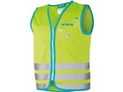 Crazy Monster Jacket Reflecterend Fluohesje Kind Groen Large