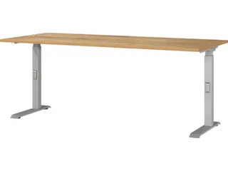 In hoogte verstelbaar bureau,HxBxD 680-910x1800x800mm - 1