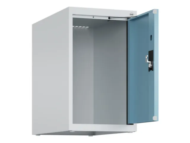 opzetkast,v. locker,1vak.,vak B 300mm,HxBxD 500x300x500mm,cilinderslot