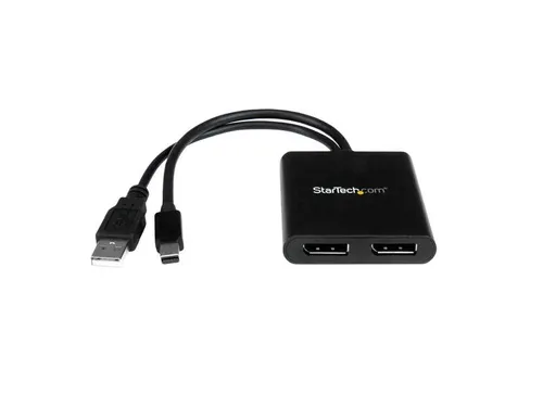 Mini Displayport Naar Displayport Multi-monitor Splitter 2-Poorts Hub