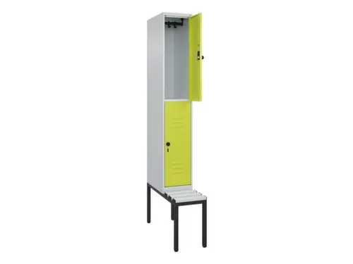 Dubbeldekse dekenkist,HxBxD 2120x300x815mm,1x2vak.,vak B 300mm