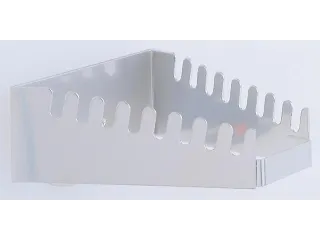 Steeksleutelhouder Geperforeerdeplaten 8 Sleutels Aluminium-Kleurig - 1