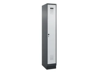 locker,HxBxD 1950x300x500mm,1vak,vak B 300mm,draaigrendel,sokkel - 3