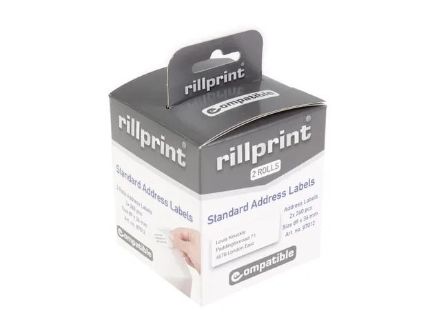 Dymo Compatible Label 99012 36x89mm