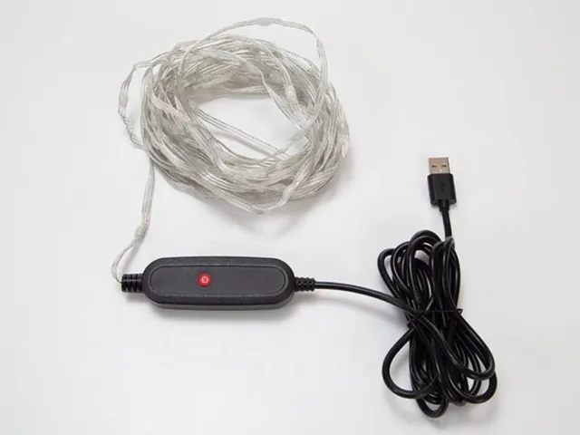 Tuya LED - 7.5m - 75 Veelkleurige Lampen - Transparante Draad - Smart