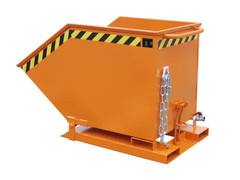 Kiepbak voor spaanders,HxLxB 840x1320x670mm,0,4m³,draagverm. 300kg