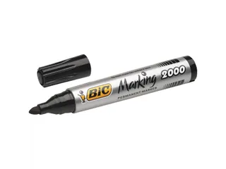 Viltstift Bic 2000 ecolutions rond large zwart - 2
