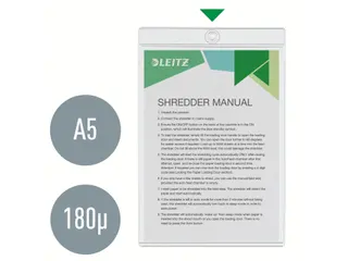 U-map Leitz 4095 A5 met ophangoog 0.20mm PVC transparant - 7