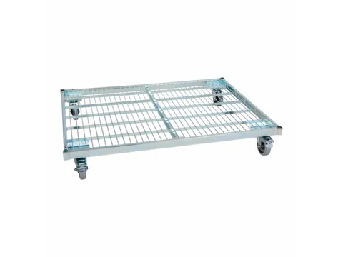 laadbord,draagverm. 500kg,LxB 800x1600mm,staal verz.,elastiek-banden