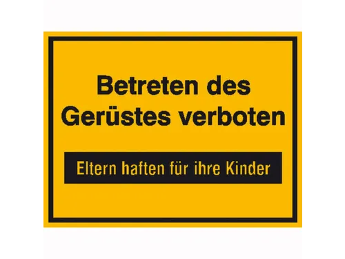 aanwijzingsbord,Betreden van de steiger verboden,aluminium gemerkt