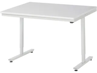 Werkbank elektrisch hoogte verstelbaar 720-1120x1250x1000mm wit RAL703 - 2