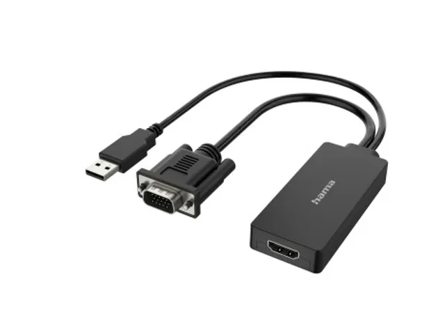 Adaptador Usb A Hdmi/vga, Full Hd 1080p Con Salida De Audio | Meses sin