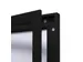 Vitrine d'affichage extérieure/intérieure 4x A4 Noir