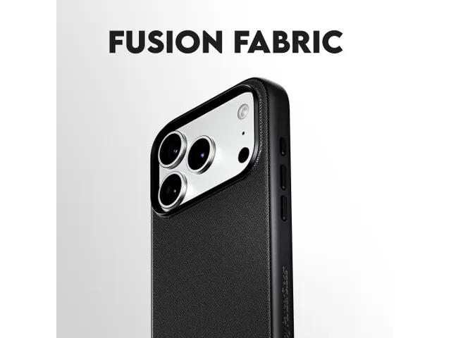 PanzerGlass CARE by Fusion Fabric Case Black w. MagSafe iPhone 1