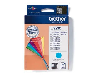 LC-223C Cyaan Inktcartridge 600 pagina's - 2