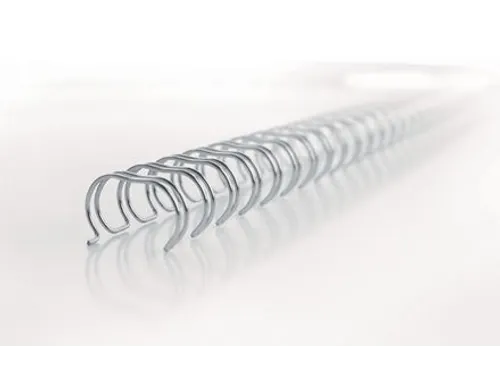 Draadrug GBC 12.5mm 34-rings A4 zilver 100stuks
