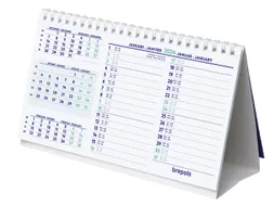 Bureaumaandkalender 2027 Brepols 210x125mm