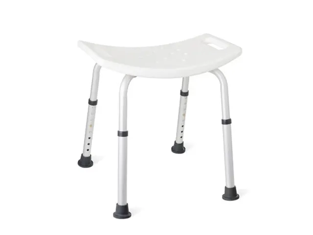 Douchestoel douchekruk voor senioren Verstelbaar 36-53cm
