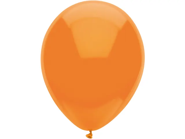 Ballonnen uni oranje Ø30cm