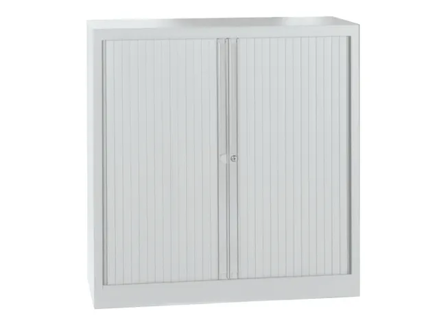 jaloeziedeurkast,HxBxD 1030x1200x430mm,2,5 OH,romp lichtgrijs